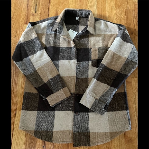 Plaid Shacket - Picture 6 of 10